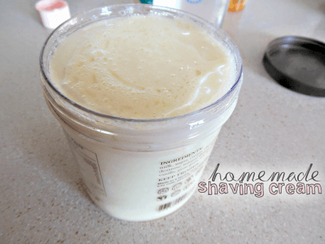 Homemade Shaving Cream // Budget Girl --- This is the best shaving cream ever! Even better, it uses ingredients you probably already have lying around. It's cheap and easy to make, gives a cleaner and closer shave, and one batch lasts a pretty long time! 