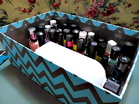 Nail Polish Organization, Part 2 // Budget Girl --- Making a second attempt to keep my nail polish from taking over.