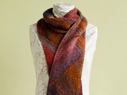 Stuff Your Stockings with a Directional Colors Scarf Kit at Craftsy's Flash Sale --- Save big on popular yarn, sewing and quilting products and get it in time for Christmas. || via diybudgetgirl.com #knitting #sewing #crocheting #kits #shopping #christmas