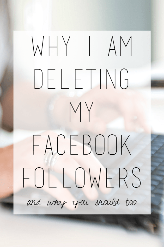 Why I Am Deleting My Facebook Followers --- Reach and engagement are actually more important for consistent and significant growth. Which is why I recently started deleting my Facebook followers. || via diybudgetgirl.com #facebook #socialmedia #networking #blogging #blog #tips