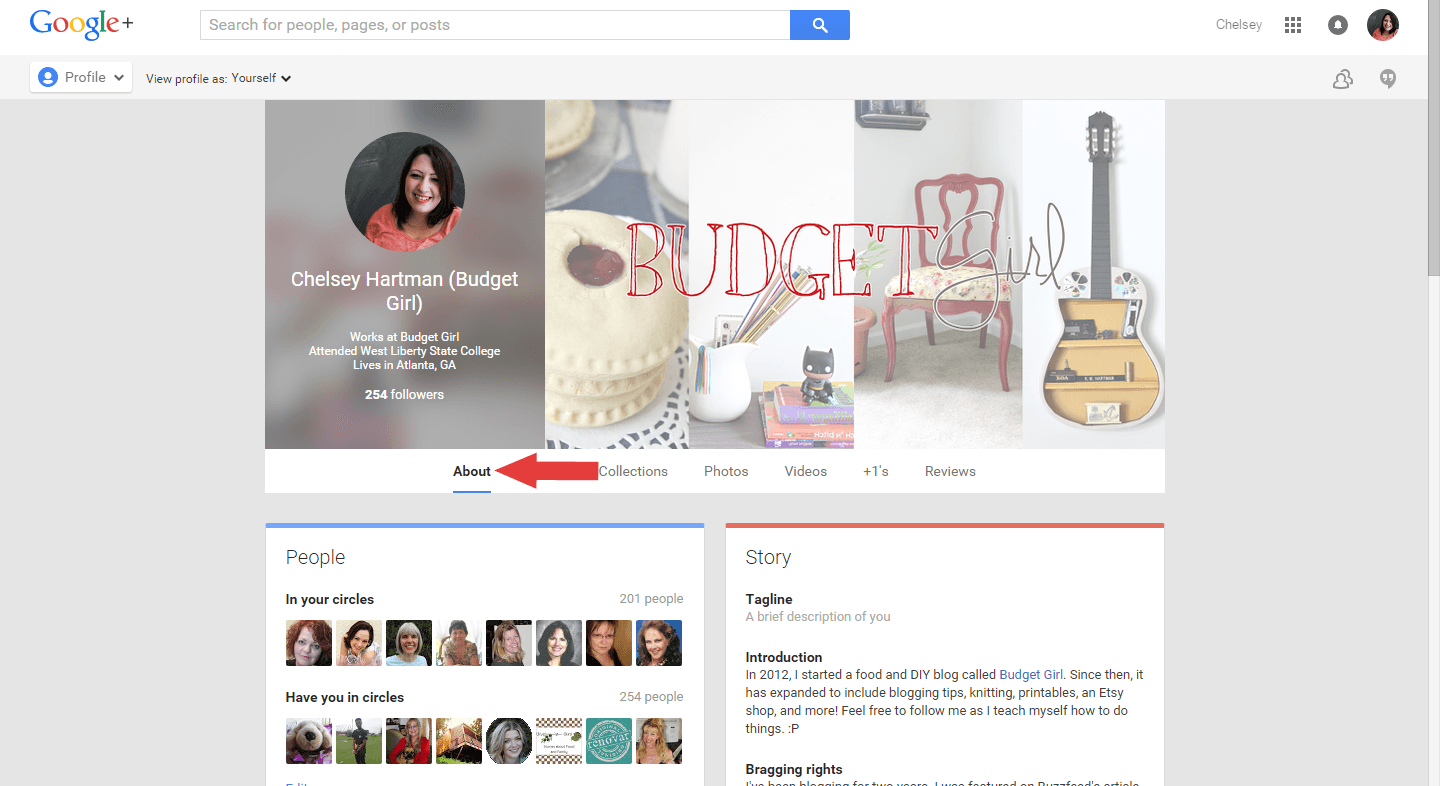 Google+ can be more useful than it seems, as long as you can figure out how to use it to your advantage! Start by adding your social media profiles to it. 