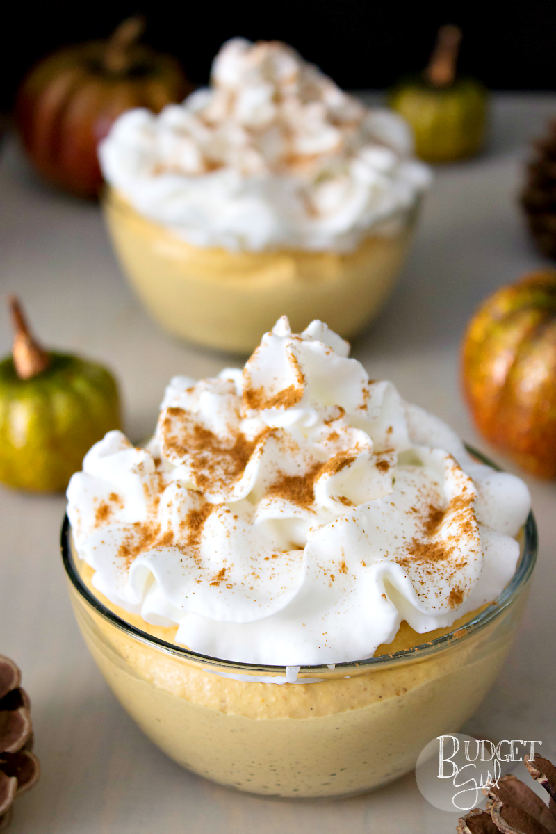 This pumpkin fluff is made with only 3 ingredients, takes about 5 minutes to whip up, and can be eaten as a pudding or in pie form.