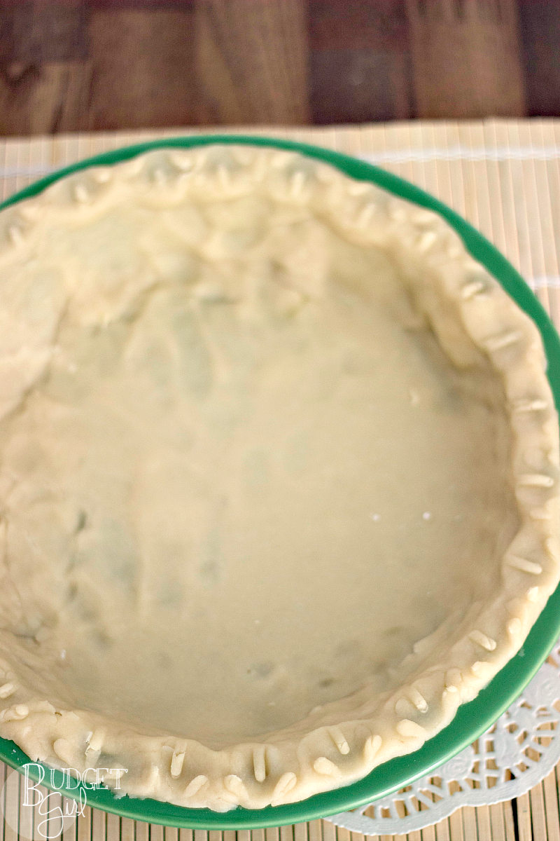 A soft and tender pie crust, made in a food processor. The perfect pie crust for any filling.