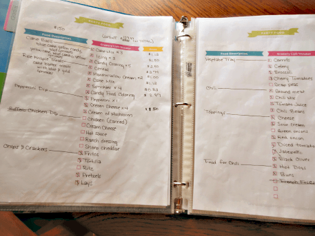 My Party Planning Binder // Budget Girl --- The single most helpful thing I did when party planning was stay organized, all thanks to this binder. #party #planning #binder #organization 
