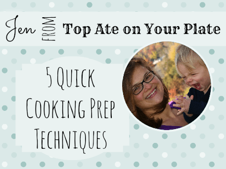 5 Quick Cooking Prep Techniques // Budget Girl --- Prepping ingredients is the most time-consuming part of cooking. Here are five techniques to help it go a little faster!