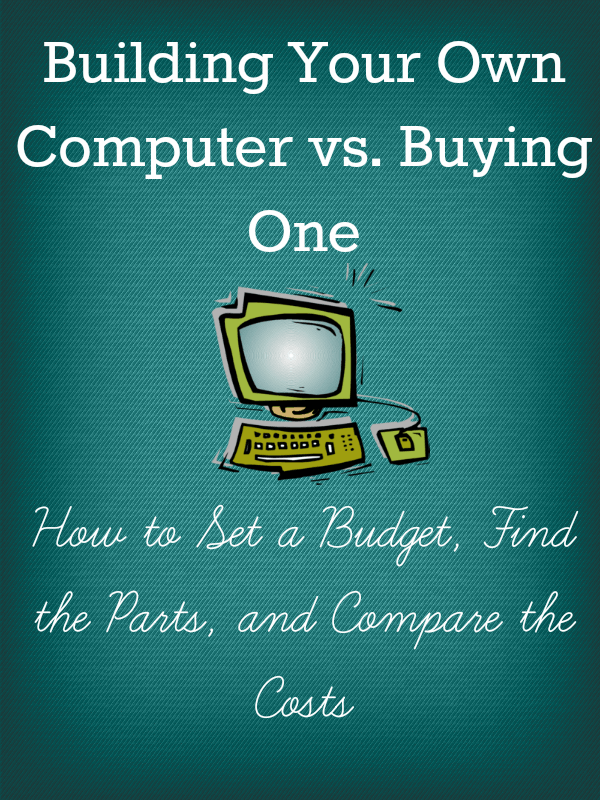 Building a Computer vs. Buying // Budget Girl --- Building a computer can be intimidating, but getting a completely customized machine for much less than you'd pay in a store is worth it. In this post, we discuss how to go about setting a realistic budget, finding the right parts, and comparing the costs. #computers #computer #technology #diy #budget #tips
