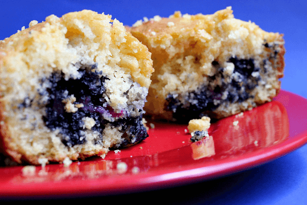 Blueberry Coconut Cornbread // Budget Girl --- Whoever said fruit doesn't go in cornbread is *really* missing out. This is moist and delicious, with just the right amount of sweet. It works as a side dish and a dessert. Definitely my new favorite thing and I don't even like cornbread. :P #food #baking #cornbread #bread #recipes #blueberry #coconut 