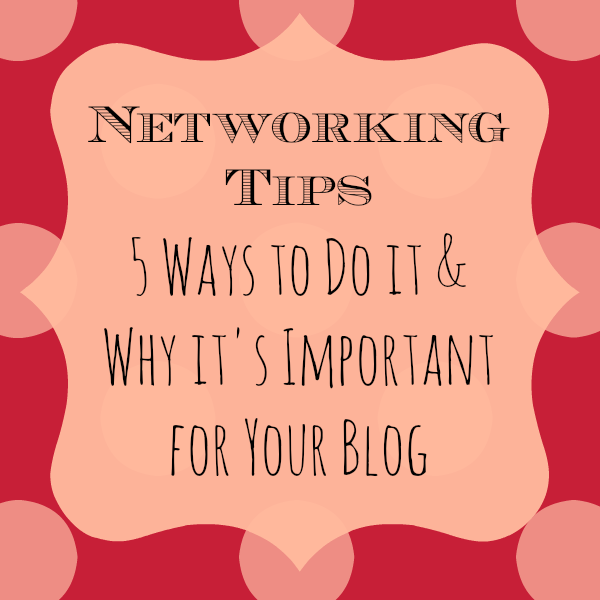 Networking Tips // Blog U --- How to network as a newbie blogger and why it's important for your blog. #blogging #networking #tips 