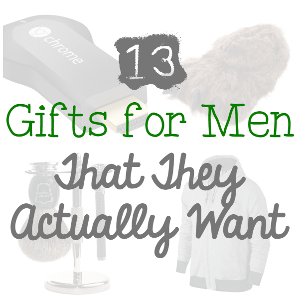 Gifts for Men (That They Actually Want) --- As a woman, buying gifts for men that actually want is completely confusing. Who knows what they want, right? The answer: other men. So I asked some what the best gifts for men were and here's how they answered! || via diybudgetgirl.com #holidays #gifts #men #husbands #boyfriends #brothers #fathers