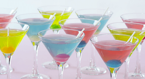Blow Pop Martinis from Tablespoon