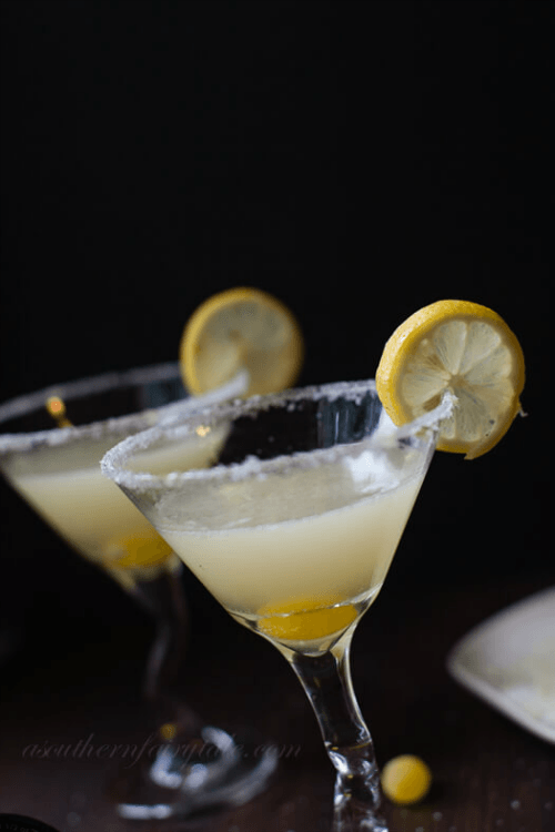 The Perfect Lemon Drop Martini from A Southern Fairy Tale