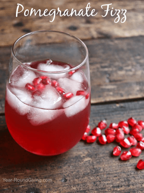 Pomegranate Fizz from Year-Round Giving