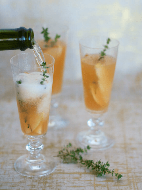 Pear & Thyme Fizz from Carmille Styles