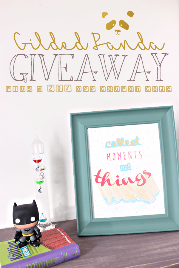 Win one (1) FREE typography print from Gilded Panda! You can also use my coupon code to get 20% your first purchase on their website! Typography prints are such a simple, gorgeous, and budget-friendly way to let your personality shine in your decor. Take advantage of this opportunity while you can! Giveaway ends on  January 16. || via diybudgetgirl.com and @GildedPanda #print #giveaway #typography #decor #printables 