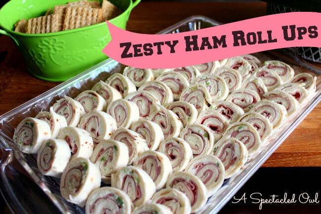 Zesty Ham Rollups from A Spectacled Owl