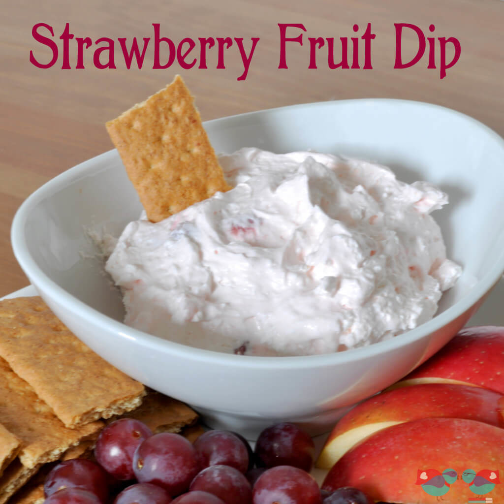 Strawberry Fruit Dip from The Love Nerds