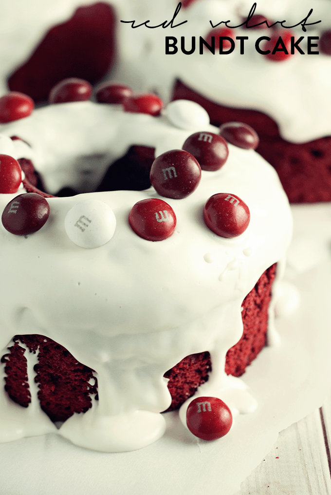 Red Velvet Bundt Cake from A Simple Pantry