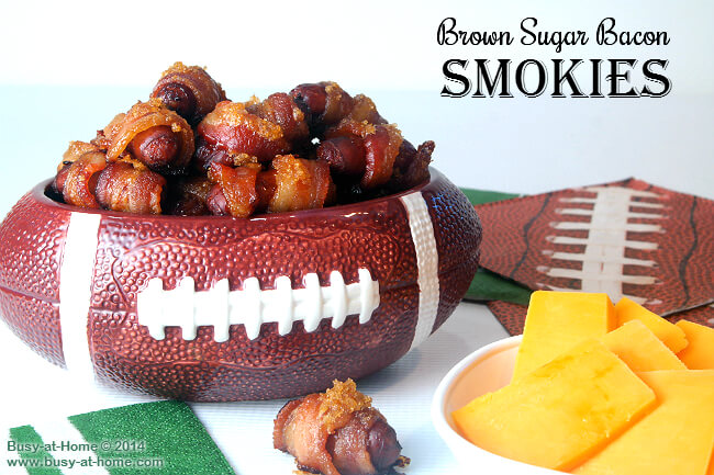 Brown Sugar Bacon Smokies from Busy at Home