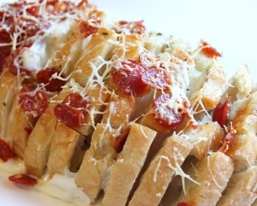 Pull Apart Pepperoni Bread from Created by Diane