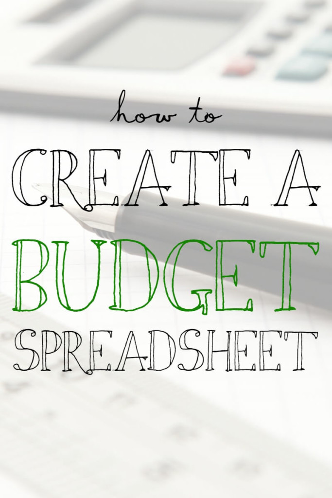 How to Create a Budget Spreadsheet --- I think we can all agree that making a budget is a great idea. Sticking to one is an even better idea! But budgeting, like all good habits, is a grind. The biggest help in creating a budget for our household was learning how to create a budget spreadsheet. || via diybudgetgirl.com #money #budget #spreadsheet 