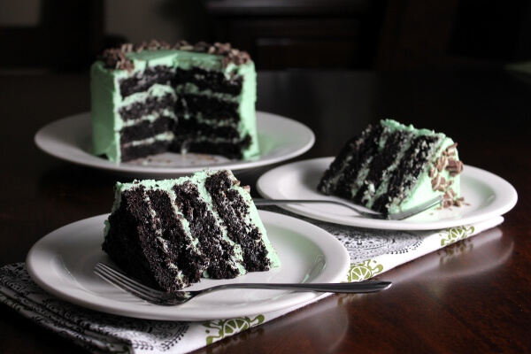 Andes Mint Cake from Kitchen Trial and Error