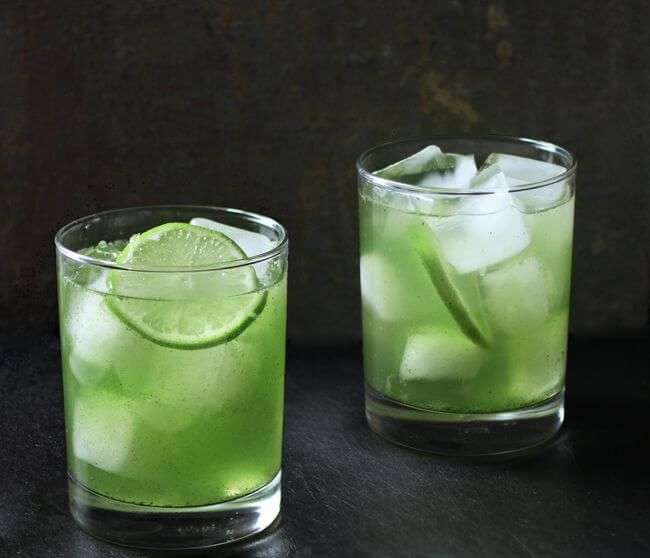 Dandelion-Lime Cooler from The Bitten Word