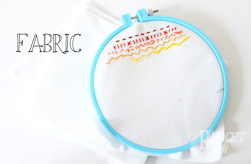 Learn to Embroider: What Tools Do I Need? --- A couple months ago, I started teaching myself embroidery. In that time, it has quickly become one of my favorite hobbies. But figuring out what to buy was harder than I thought it would be. || via diybudgetgirl.com #embroidery #embroider #crafts #diy #sewing
