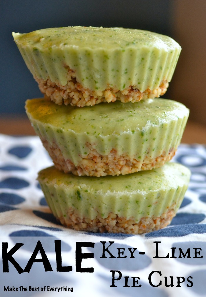 Kale and Key Lime Pie Cups