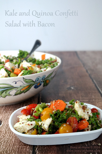 Kale and Quinoa Confetti Salad
