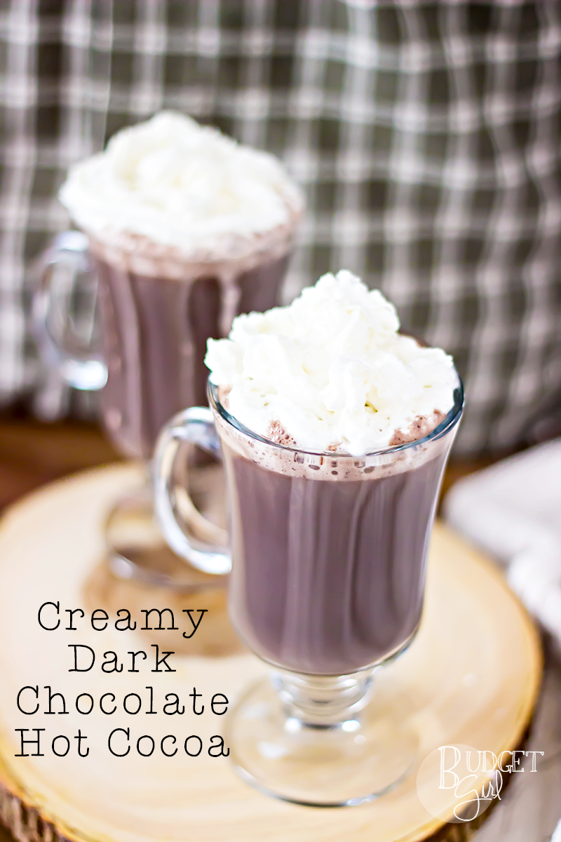 Creamy Dark Chocolate Hot Cocoa
